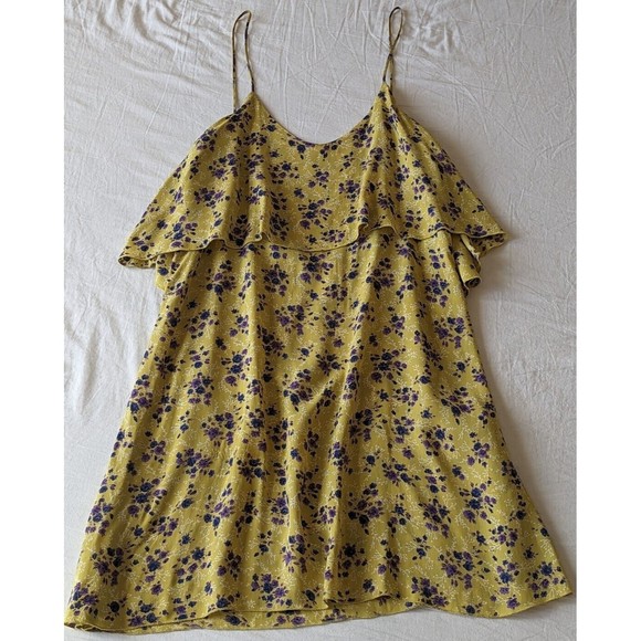 Planet Blue Dresses & Skirts - Blu Moon By Planet Blue Size Small‎ Rayon Short Dress Yellow Purple